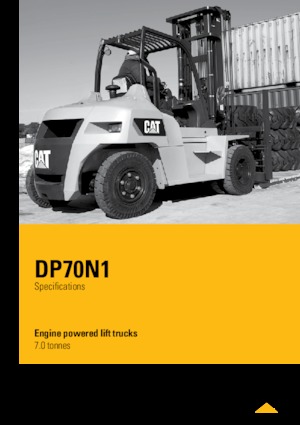 डीजल फोर्कलिफ्ट Caterpillar DP70N1