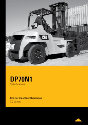 डीजल फोर्कलिफ्ट Caterpillar DP70N1