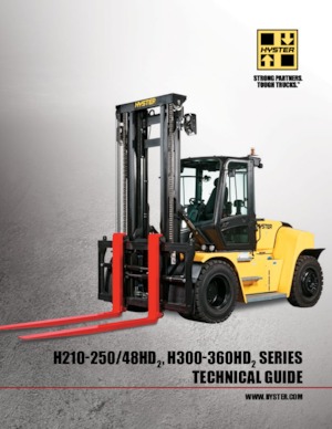 रफ टेरेन फोर्कलिफ्ट Hyster H330HD2