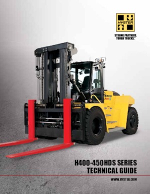 रफ टेरेन फोर्कलिफ्ट Hyster H450HDS