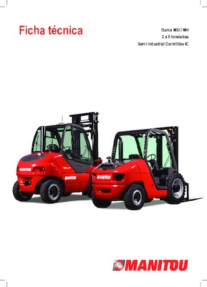 रफ टेरेन फोर्कलिफ्ट Manitou MSI 35 T Buggie