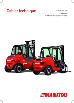 रफ टेरेन फोर्कलिफ्ट Manitou MSI 35 T Buggie