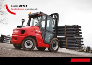 रफ टेरेन फोर्कलिफ्ट Manitou MSI 30 T Buggie