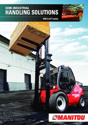 रफ टेरेन फोर्कलिफ्ट Manitou MSI 50 T