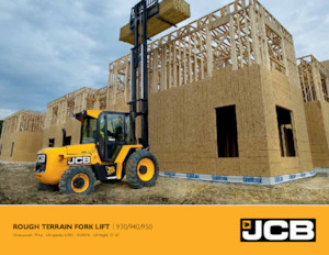 रफ टेरेन फोर्कलिफ्ट JCB 950