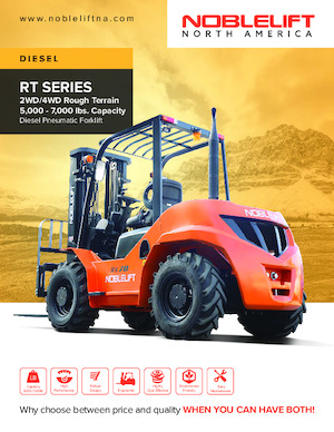 रफ टेरेन फोर्कलिफ्ट Noblelift FD2RT70