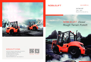 रफ टेरेन फोर्कलिफ्ट Noblelift FD2RT35