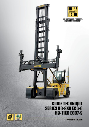 रफ टेरेन फोर्कलिफ्ट Hyster H9XD-ECD8