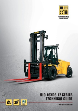 रफ टेरेन फोर्कलिफ्ट Hyster H14XD6