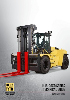 रफ टेरेन फोर्कलिफ्ट Hyster H20XDS9