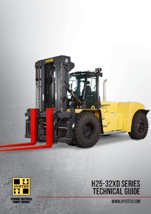 रफ टेरेन फोर्कलिफ्ट Hyster H32D9