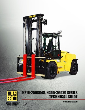 रफ टेरेन फोर्कलिफ्ट Hyster H300XD
