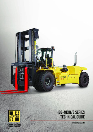 रफ टेरेन फोर्कलिफ्ट Hyster H40XD12