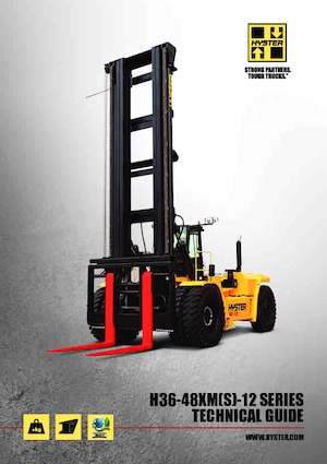 एलपीजी फोर्कलिफ्ट Hyster H40XMS-12