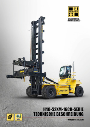 रफ टेरेन फोर्कलिफ्ट Hyster H48XM-16CH4