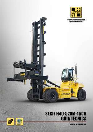 रफ टेरेन फोर्कलिफ्ट Hyster H48XM-16CH4