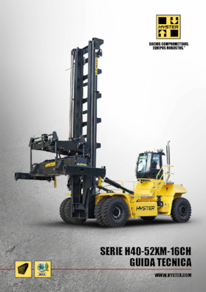 रफ टेरेन फोर्कलिफ्ट Hyster H48XM-16CH4