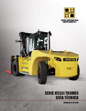 रफ टेरेन फोर्कलिफ्ट Hyster H650HDS