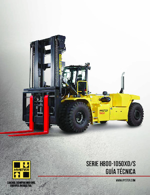 रफ टेरेन फोर्कलिफ्ट Hyster H800XDS48