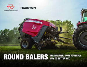 राउंड बेलर Massey Ferguson 2956 A