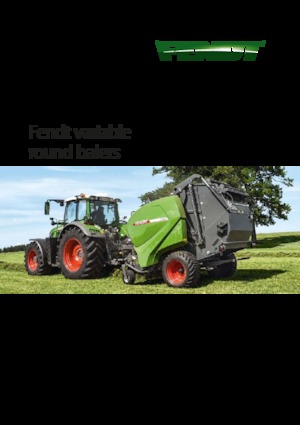 राउंड बेलर Fendt 4180 V