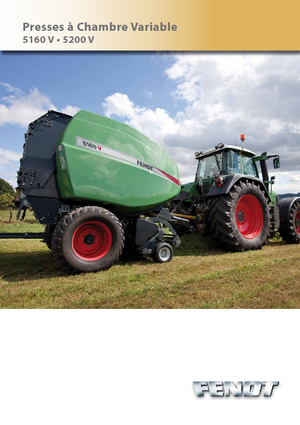 राउंड बेलर Fendt 5160 V Rotor