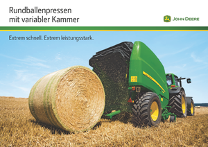 राउंड बेलर John Deere 864