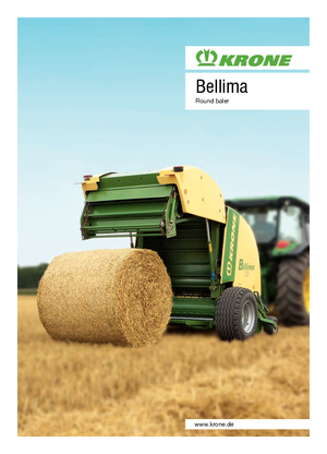 राउंड बेलर Krone Bellima F 130