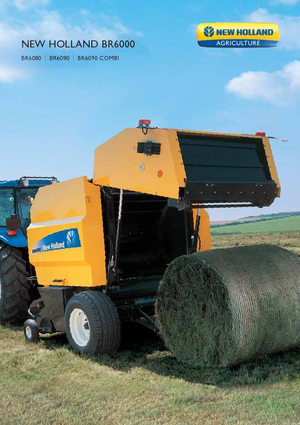 राउंड बेलर New Holland BR6090 Combi