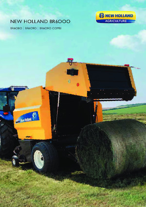 राउंड बेलर New Holland BR6090 Crop Cutter