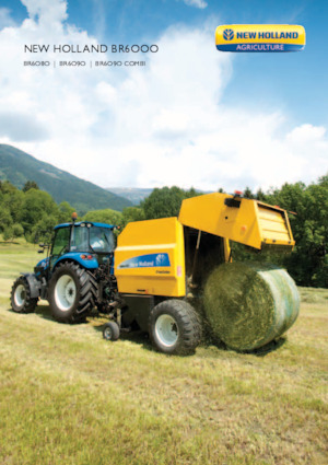 राउंड बेलर New Holland BR6090 Crop Cutter