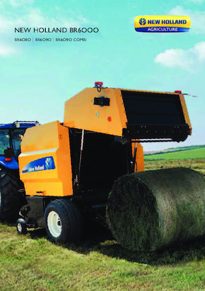 राउंड बेलर New Holland BR6090 Crop Cutter