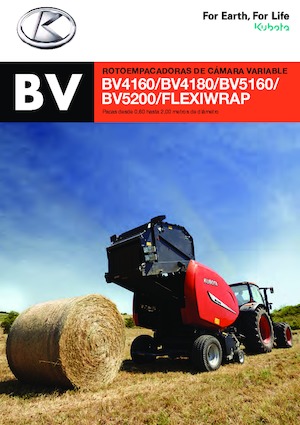 राउंड बेलर Kubota BV5200 SC 14