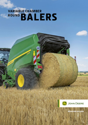 राउंड बेलर John Deere C462R Kombi 