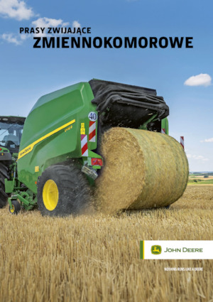 राउंड बेलर John Deere C462R Kombi 