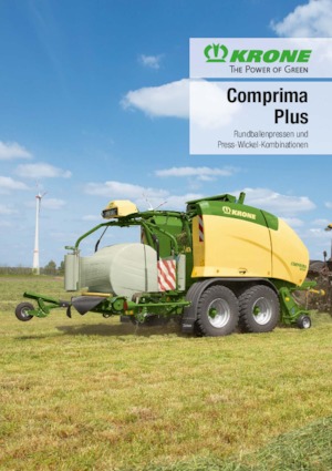 राउंड बेलर Krone Comprima CF 155 XC Plus 