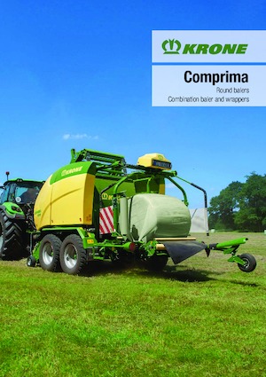 राउंड बेलर Krone Comprima CV 150 XC 