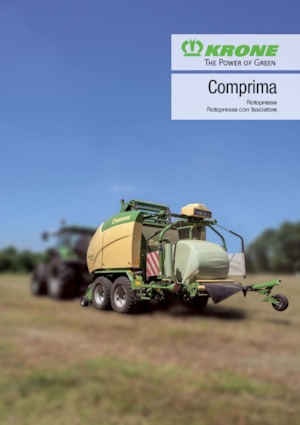 राउंड बेलर Krone Comprima CV 150 XC 