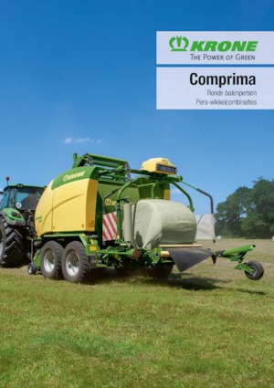 राउंड बेलर Krone Comprima CV 150 XC 