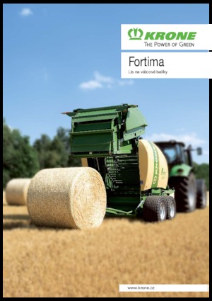राउंड बेलर Krone Fortima F 1250