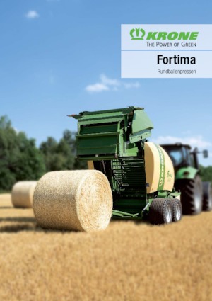 राउंड बेलर Krone Fortima F 1600