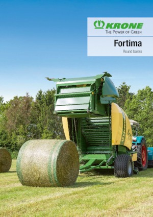 राउंड बेलर Krone Fortima F 1600