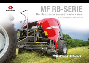 राउंड बेलर Massey Ferguson RB 1125F