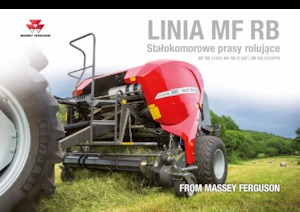राउंड बेलर Massey Ferguson RB 1125F