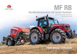 राउंड बेलर Massey Ferguson RB 3130F Protec