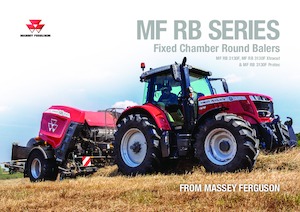 राउंड बेलर Massey Ferguson RB 3130F Protec