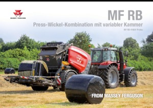राउंड बेलर Massey Ferguson RB 4160V Protec