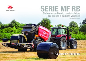 राउंड बेलर Massey Ferguson RB 4160V Protec