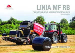 राउंड बेलर Massey Ferguson RB 4160V Protec