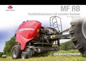राउंड बेलर Massey Ferguson RB 4160V Classic 